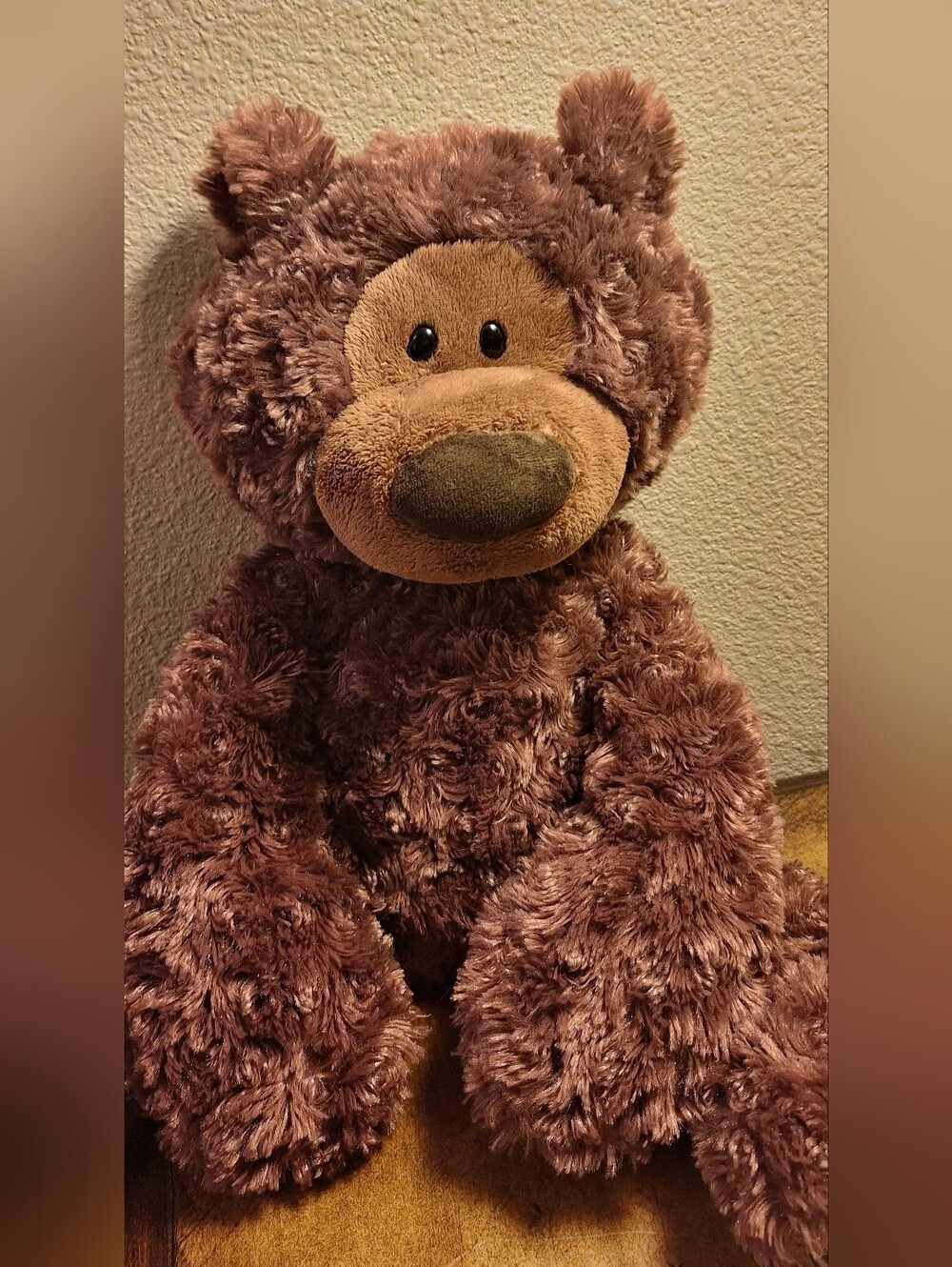Gund Plush Philbin Brown Bear Stuffed Toy - Soft Cuddly Companion. Oversized 18"